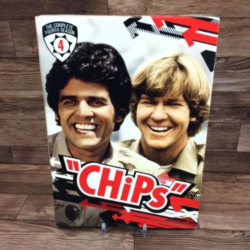 Chips season rourth dvd used - chips,